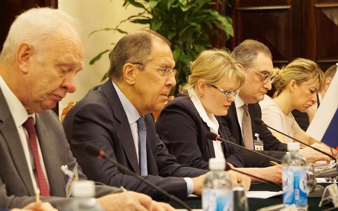 Một ngày của Ngoại trưởng Nga tại Hà Nội